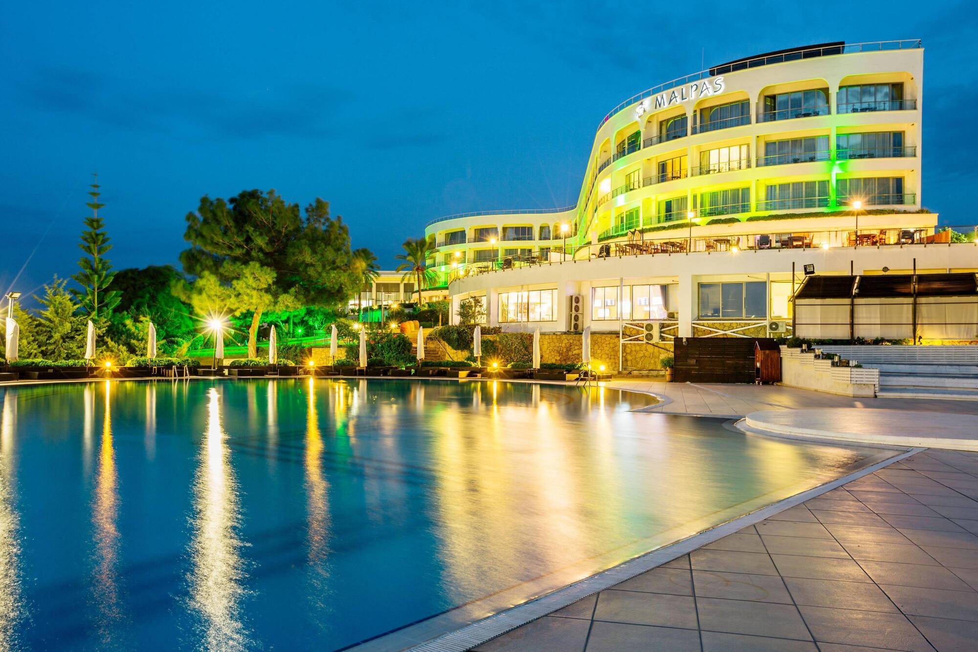 Malpas Hotel Agios Epiktitos Exteriér fotografie
